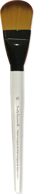 SIMPLY SIMMONS XL BRUSH SOFT SYNTHETIC FILBERT 40