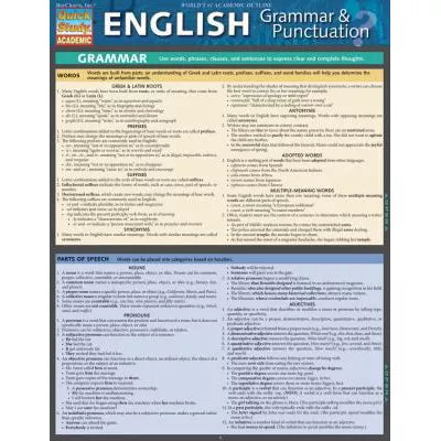 ENGLISH GRAMMAR AND PUNCTUATION - New (SKU: 15767255)