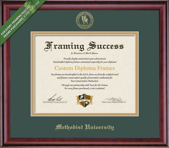 Methodist University 8.5'' x 11'' Classic Diploma Frame