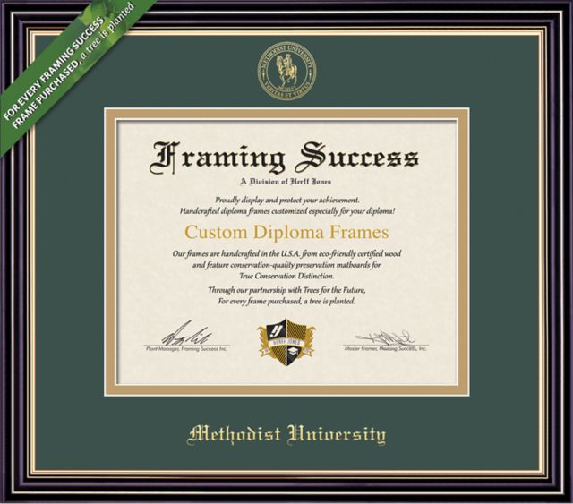 Methodist University 8.5'' x 11'' Prestige Diploma Frame