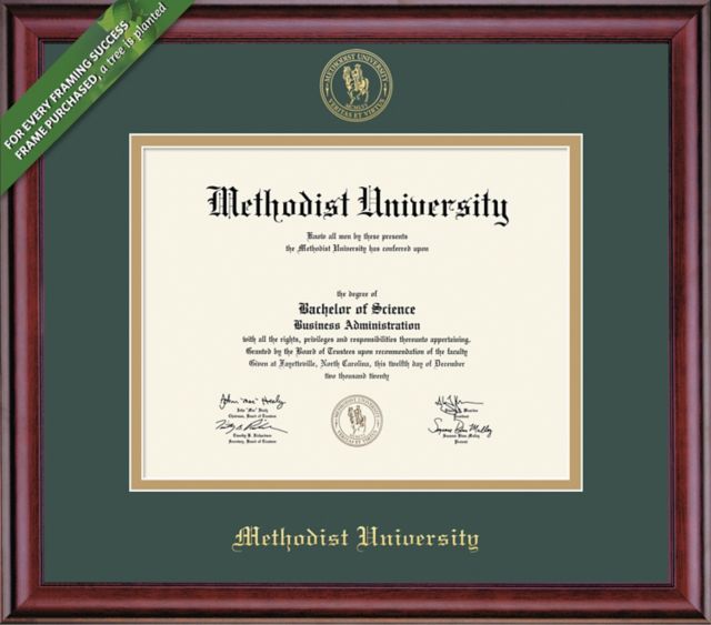 Methodist University 11'' x 14'' Classic Diploma Frame