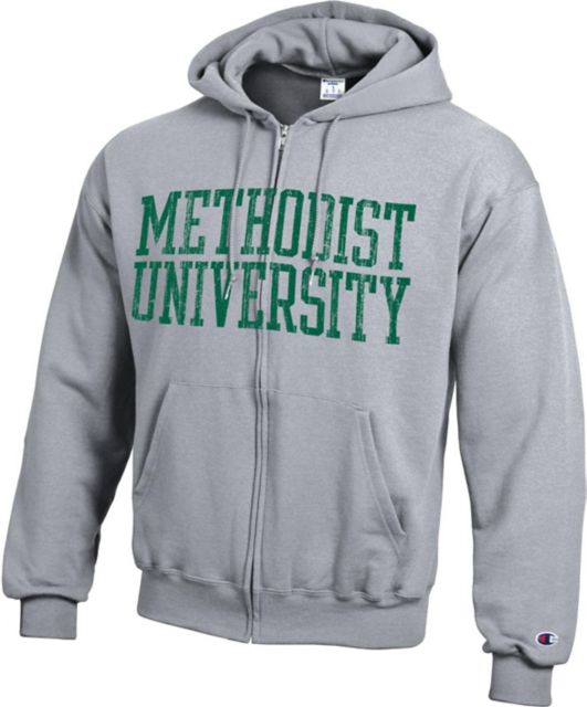 Methodist University Full Zip Hooded Sweatshirt