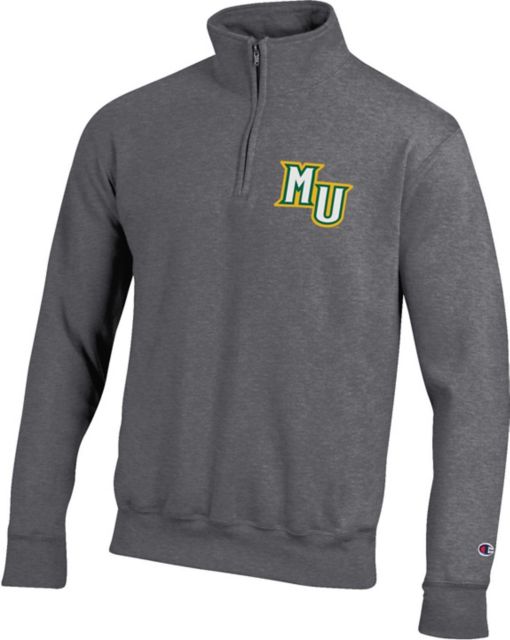 Methodist University 1/4 Zip Powerblend Jacket