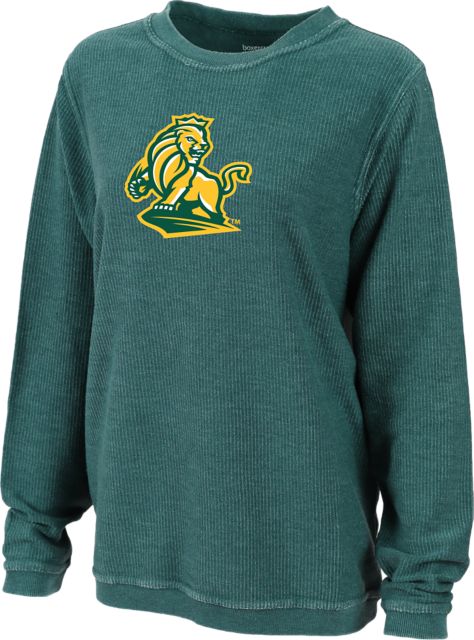 Methodist University Women's Corduroy Crewneck Sweatshirt