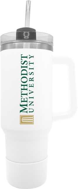 Methodist University 40 oz. Straw Tumbler