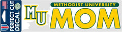 Methodist University 3'' x 10'' Mom Decal