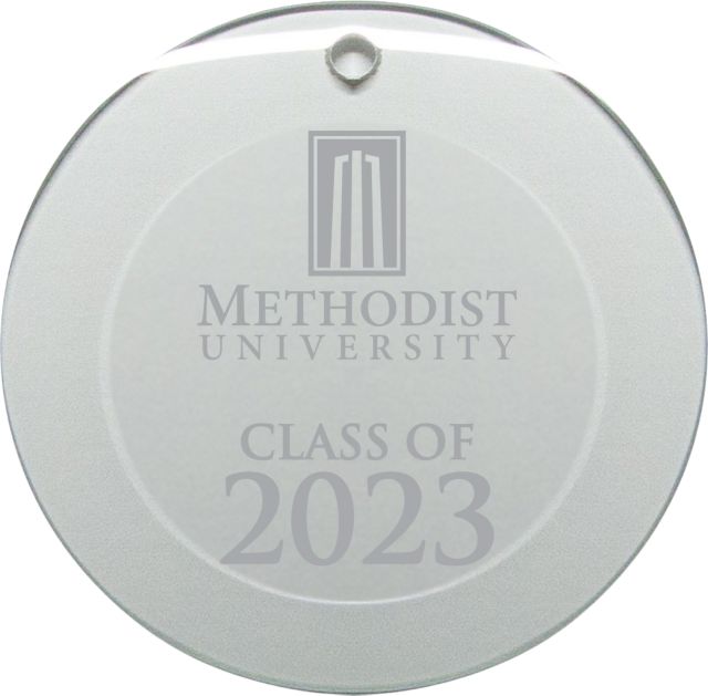 Methodist University Class of 2023 - Circle Ornament 3'' - ONLINE ONLY
