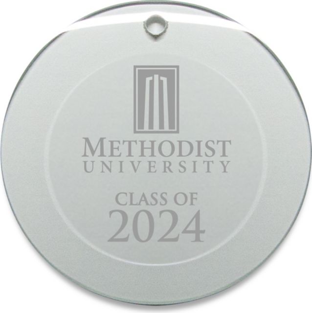 Methodist University Class of 2024 3'' Ornament - ONLINE ONLY