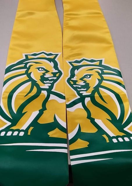Custom Monarch Silk Screen Stole