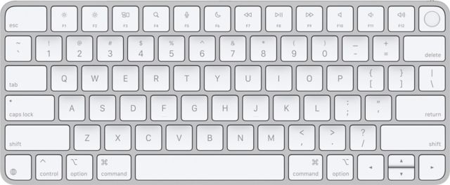 Apple Magic Keyboard with Touch ID for Mac models with Apple silicon - US English