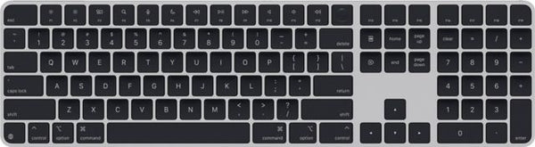 Apple Magic Keyboard with Touch ID and Numeric Keypad for Mac models with Apple silicon- US English- Black Keys