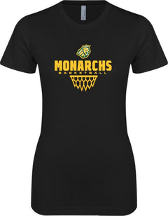Methodist Next Level Ladies SoftStyle Junior Fitted Tee Basketball - ONLINE ONLY