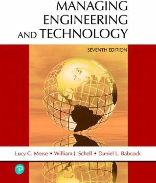 Managing Engineering &amp; Technology