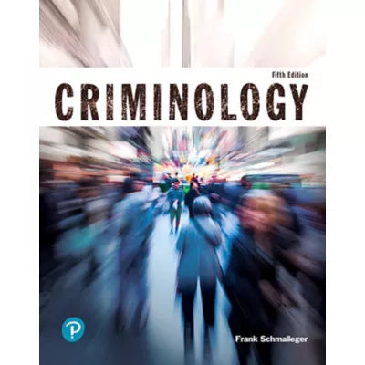 Pearson eText for Criminology (Justice Series) -- Instant Access