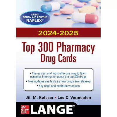 McGraw Hill's 2024/2025 Top 300 Pharmacy Drug Cards