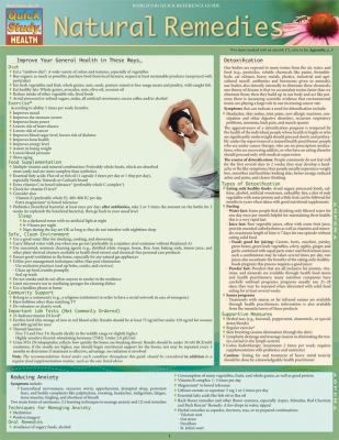 NATURAL REMEDIES