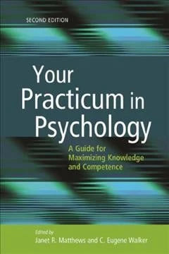 Your Practicum in Psychology