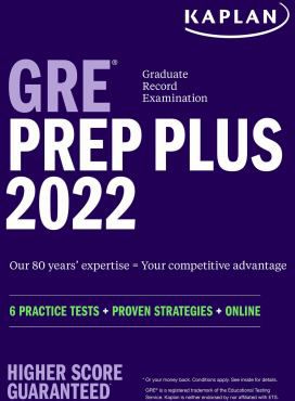 GRE PREP PLUS 2022