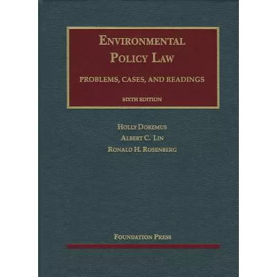 Environmental Policy Law (Casebook)